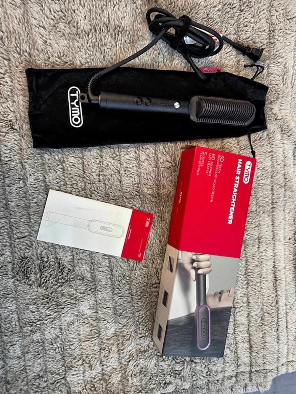 Remington Pro 1" Flat Iron Black & Purple Hair Straightener NWT
